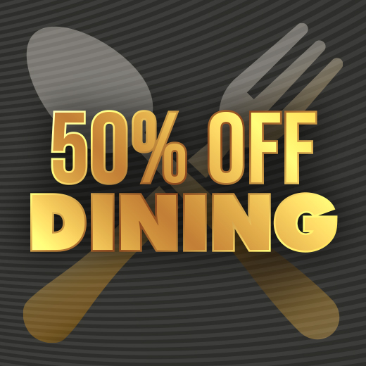 50% Off Dining