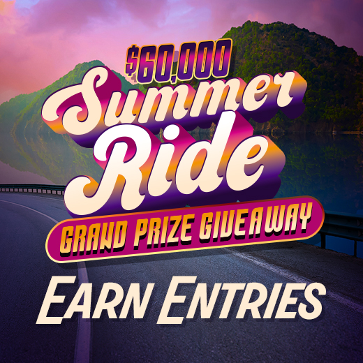Summer Ride Earn Entries