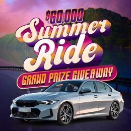 $60k Summer Ride Grand Prize Giveaway